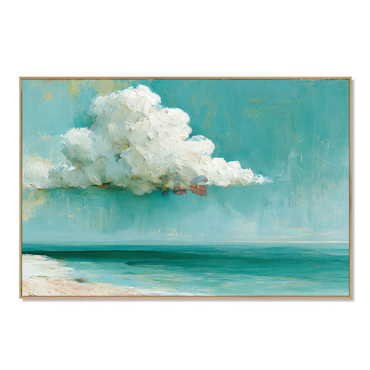 Cloud Drift Seascape – Coastal Landscape Wall Art