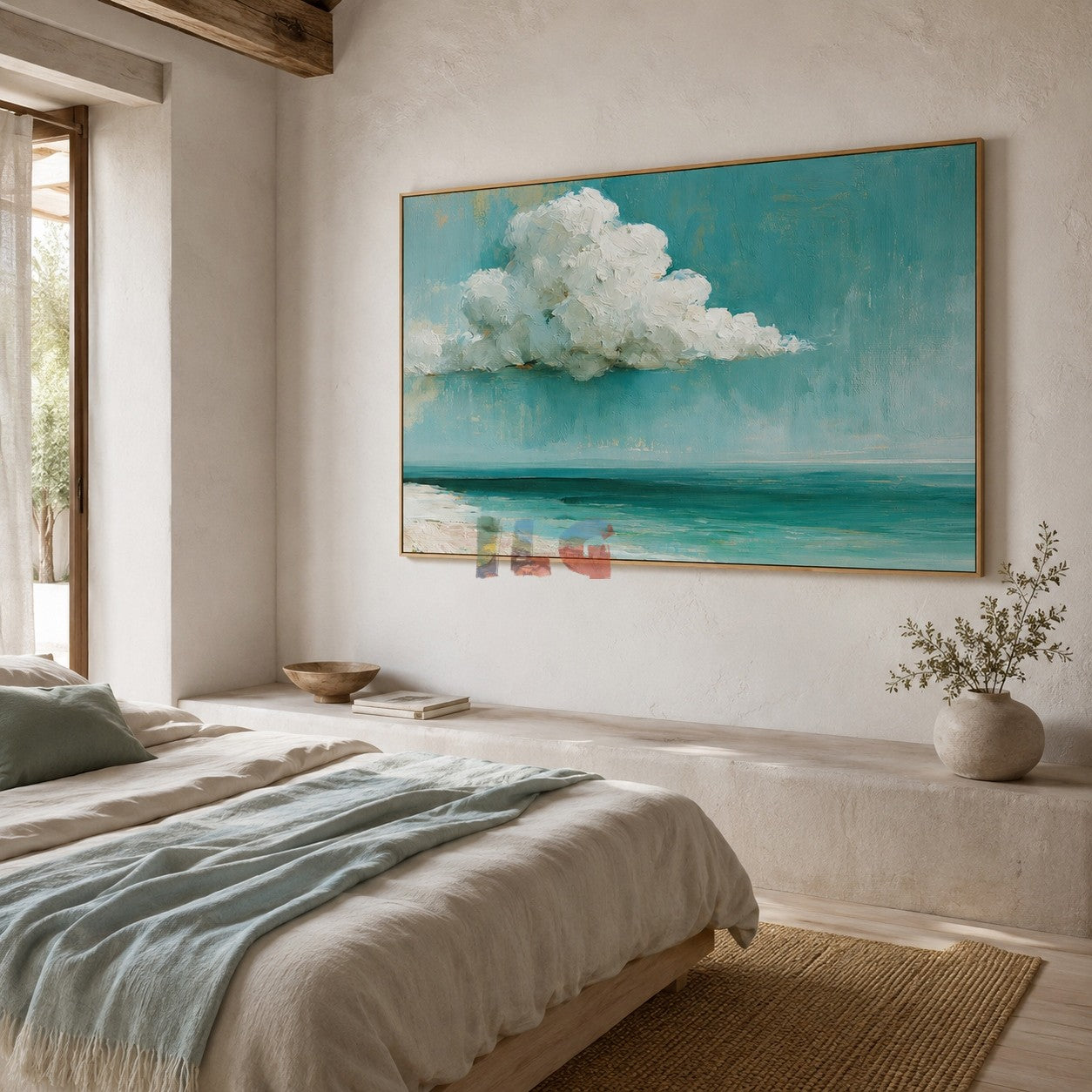 Cloud Drift Seascape – Coastal Landscape Wall Art