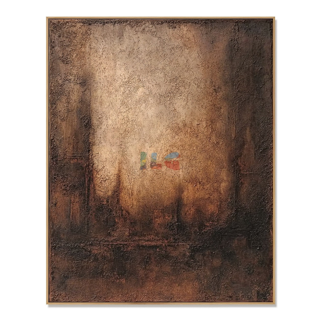 Ancient Earth Passage – Abstract Organic Textured Wall Art