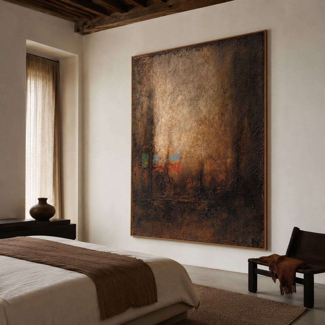 Ancient Earth Passage – Abstract Organic Textured Wall Art