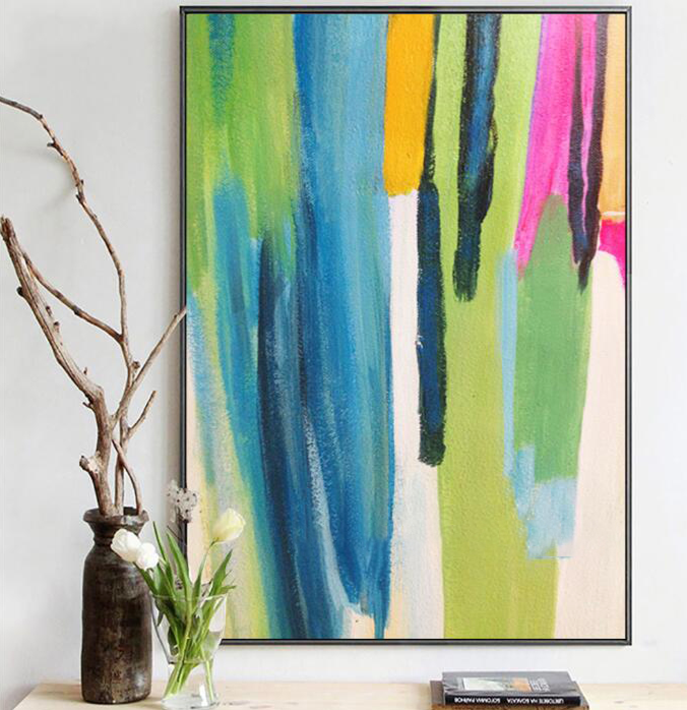 colorful abstract painting for modern creative decor